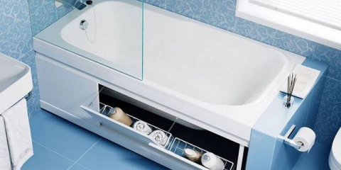 Jak vyrobit zástěnu pod vanu vlastníma rukama